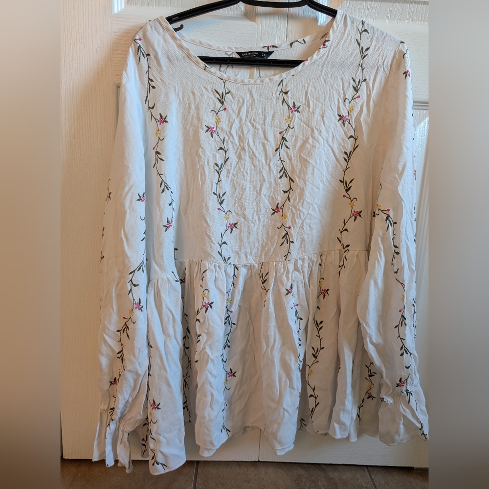 Long sleeve blouse 2XL,